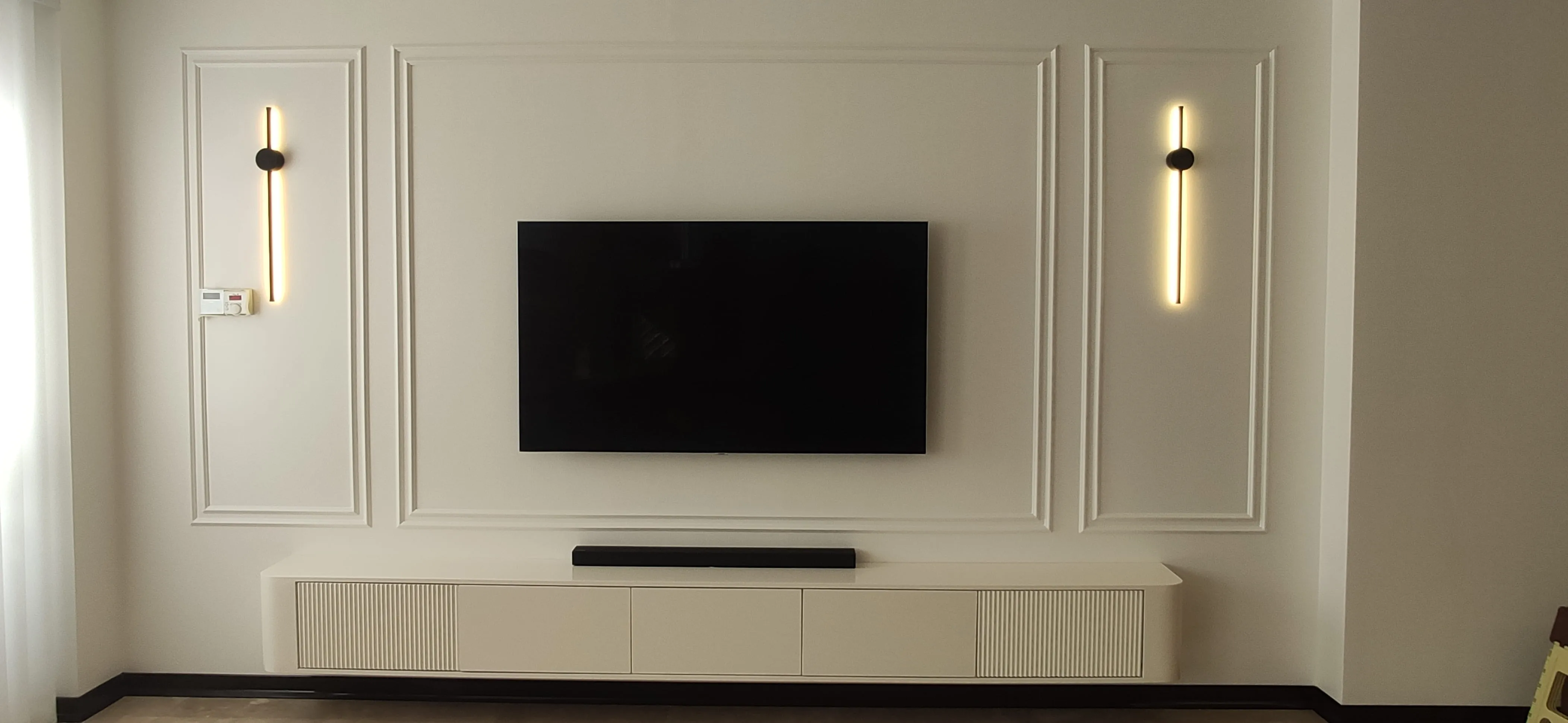 طراحی و اجرای تی وی وال لوکس | قیمت TV Wall مدرن در تهران - عمارت آرا